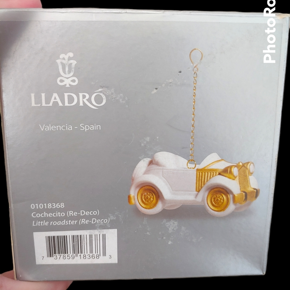 Lladro little roadster porcelain figurine